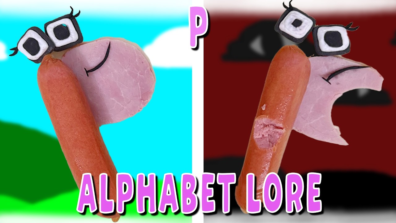 FOOD Incredibox Sprunki OC P (from Alphabet Lore) Phase 4 ❤ #incredibox #sprunkioc
