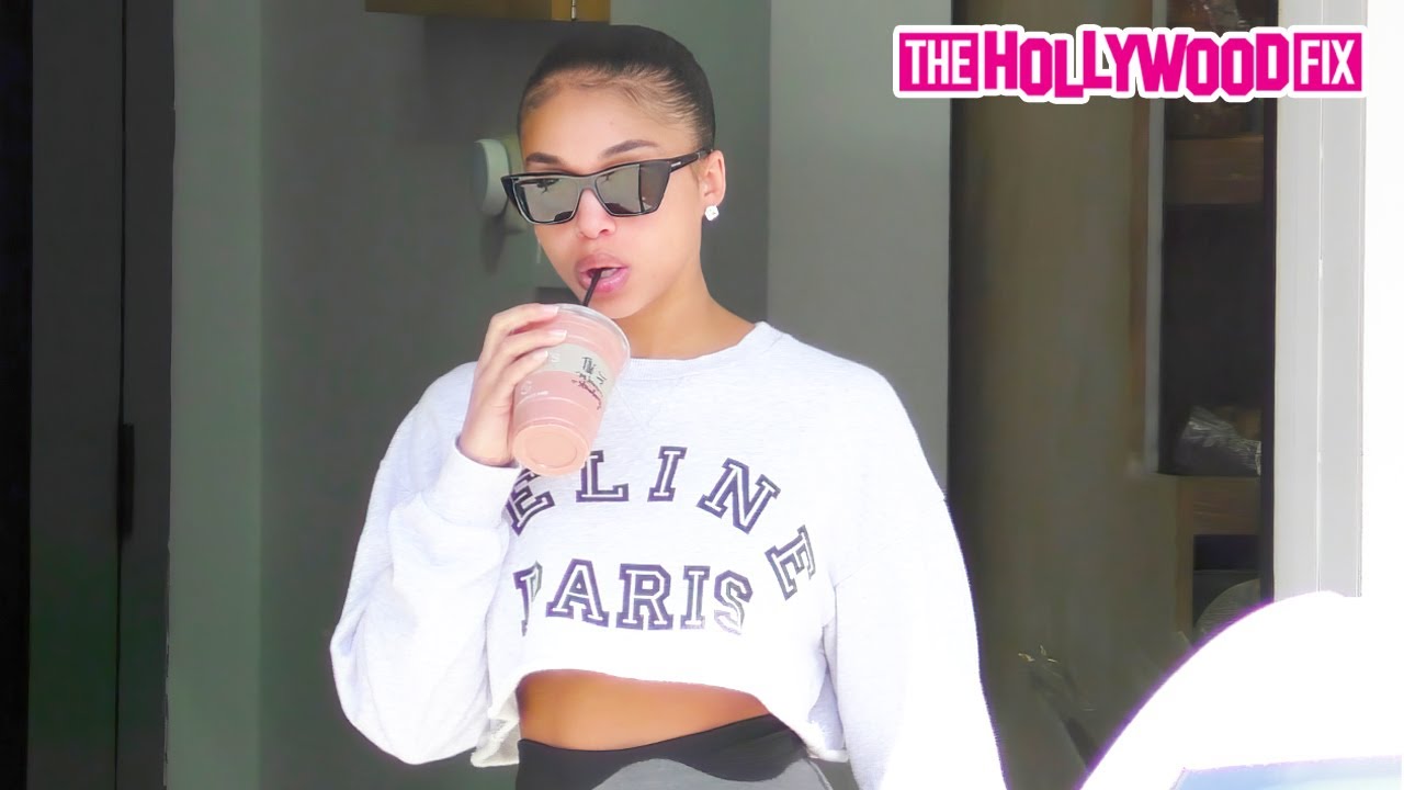 Lori Harvey Models A Celine Crop-Top While Grabbing A Smoothie After Her Morning Pilates Workout