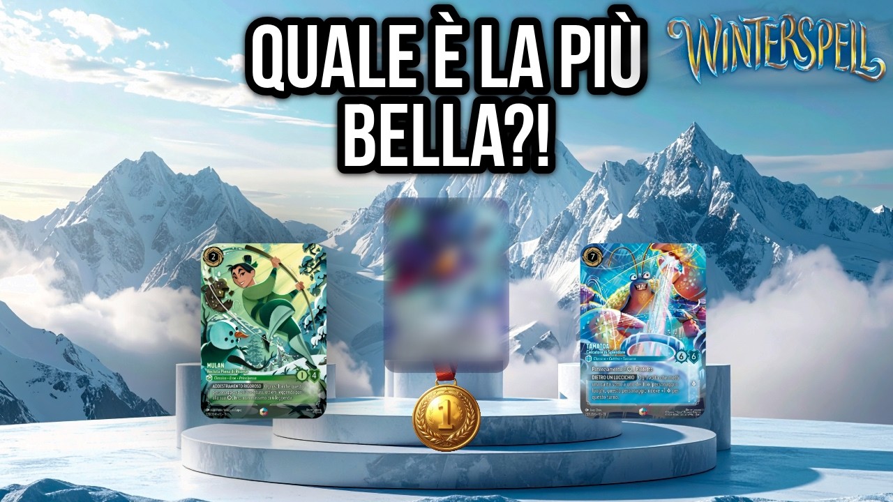 WINTERSPELL TIER LIST ENCHANTED Quale sarà la più BELLA di TUTTE??? #lorcana #ravensburg #ita