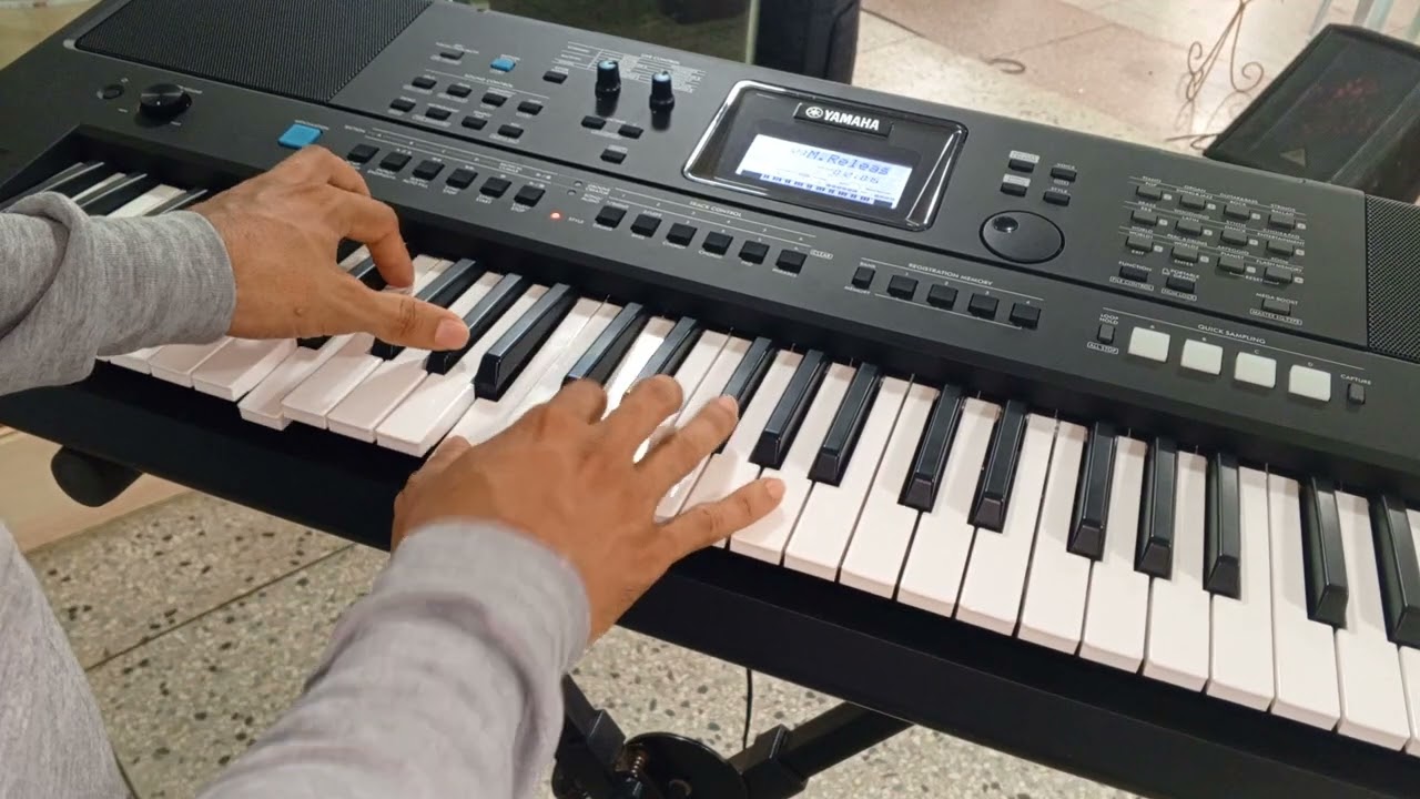 Probando el Piano Del Yamaha Psr - E473