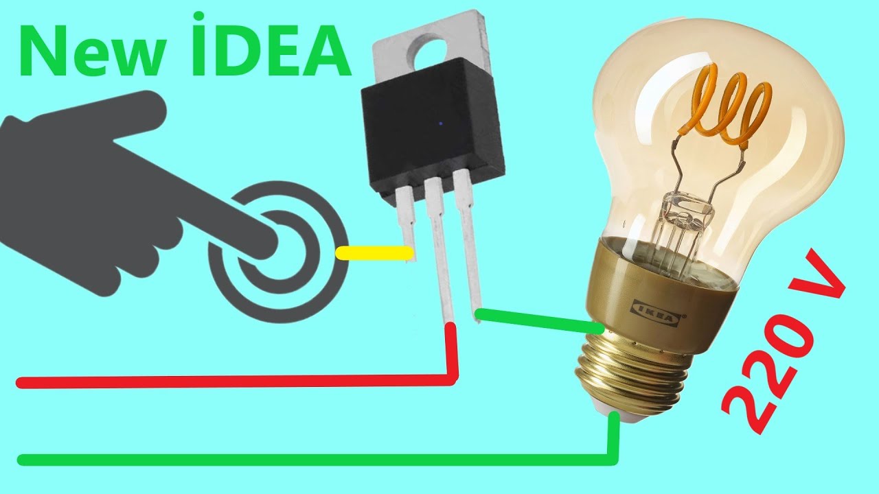 Конструкция сенсорного датчика (Mosfet Time Delay ) очень проста и удобна 