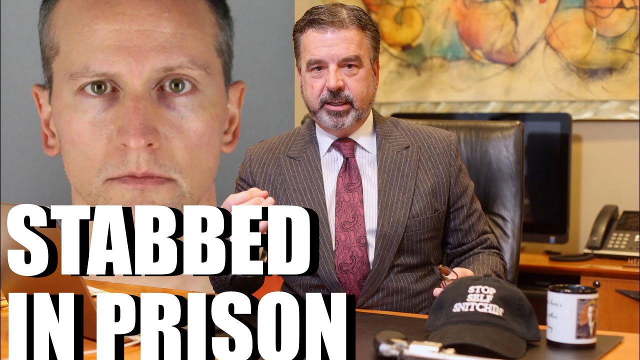 Дерек Шовен зарезан в федеральной тюрьме | Реакция адвоката по уголовным делам