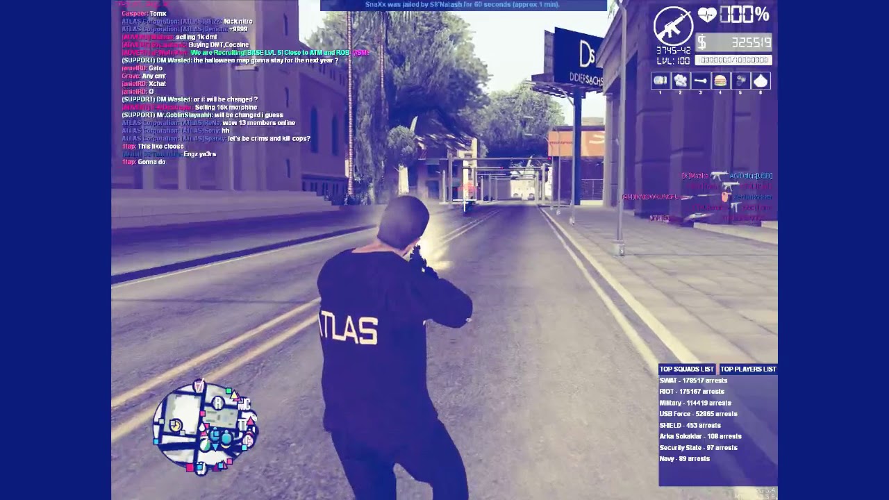 MTA:SA SAUR RPG WASS!M KILLING MONTAGE EP 1