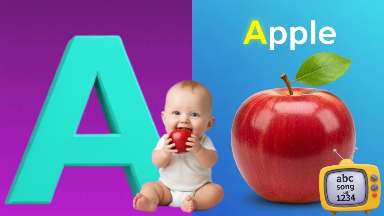 The Colorful Alphabet Show 🎨🔤 | A–Z Learning for Preschool Kids