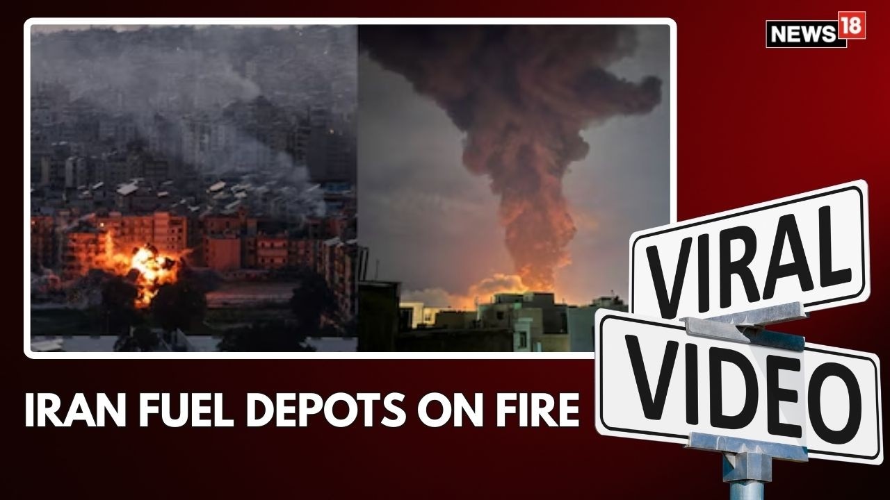 Iran's largest Oil Depot Targeted As Israel Defense Forces Launch Strikes Amid Escalating Tensions