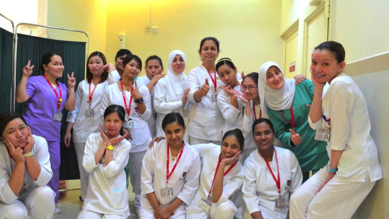 Nurses at Taiba Hospital, Kuwait (International Nurses Week 2014)