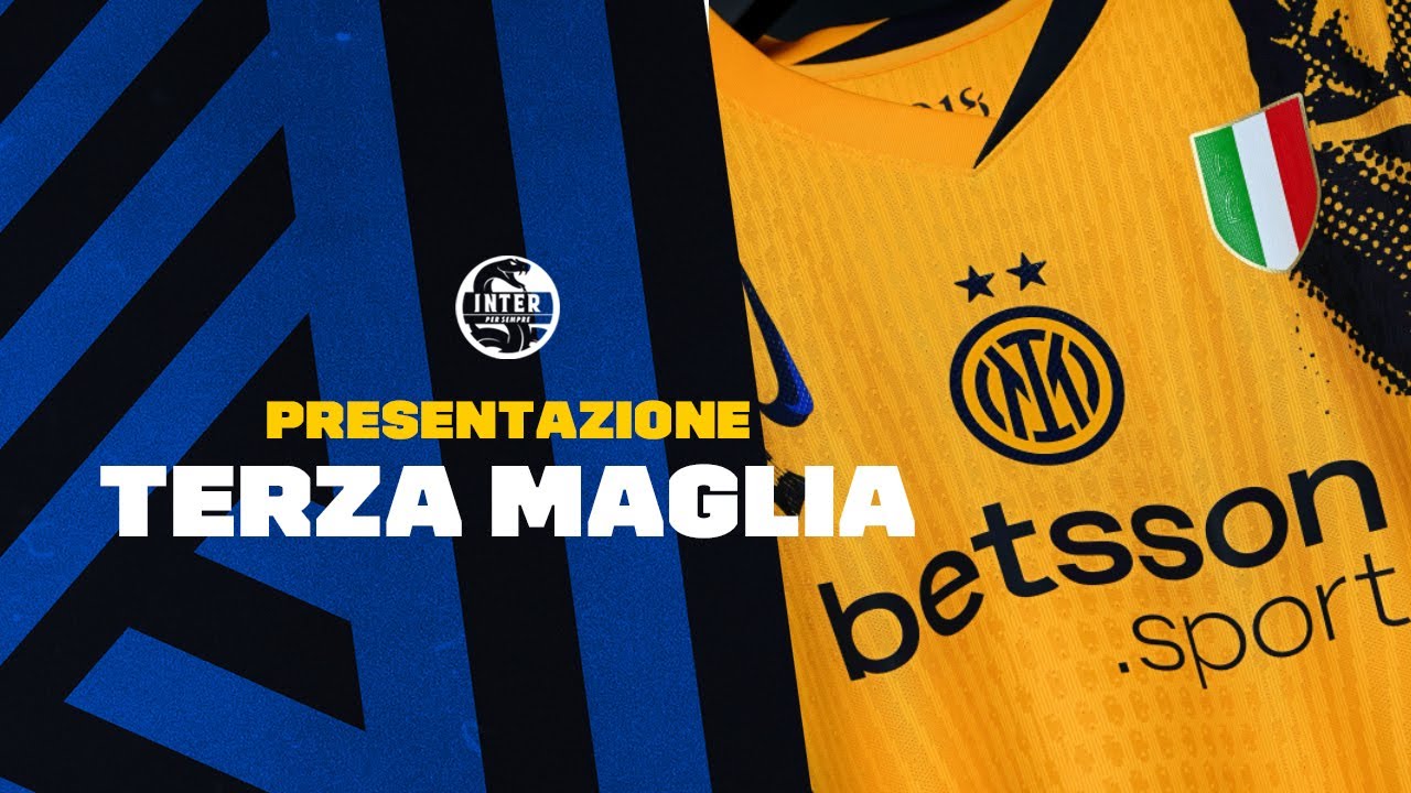 Terza maglia stagione 2024/2025 dall'Inter store di Milano con @Lucanerazzurro #InterPerSempre