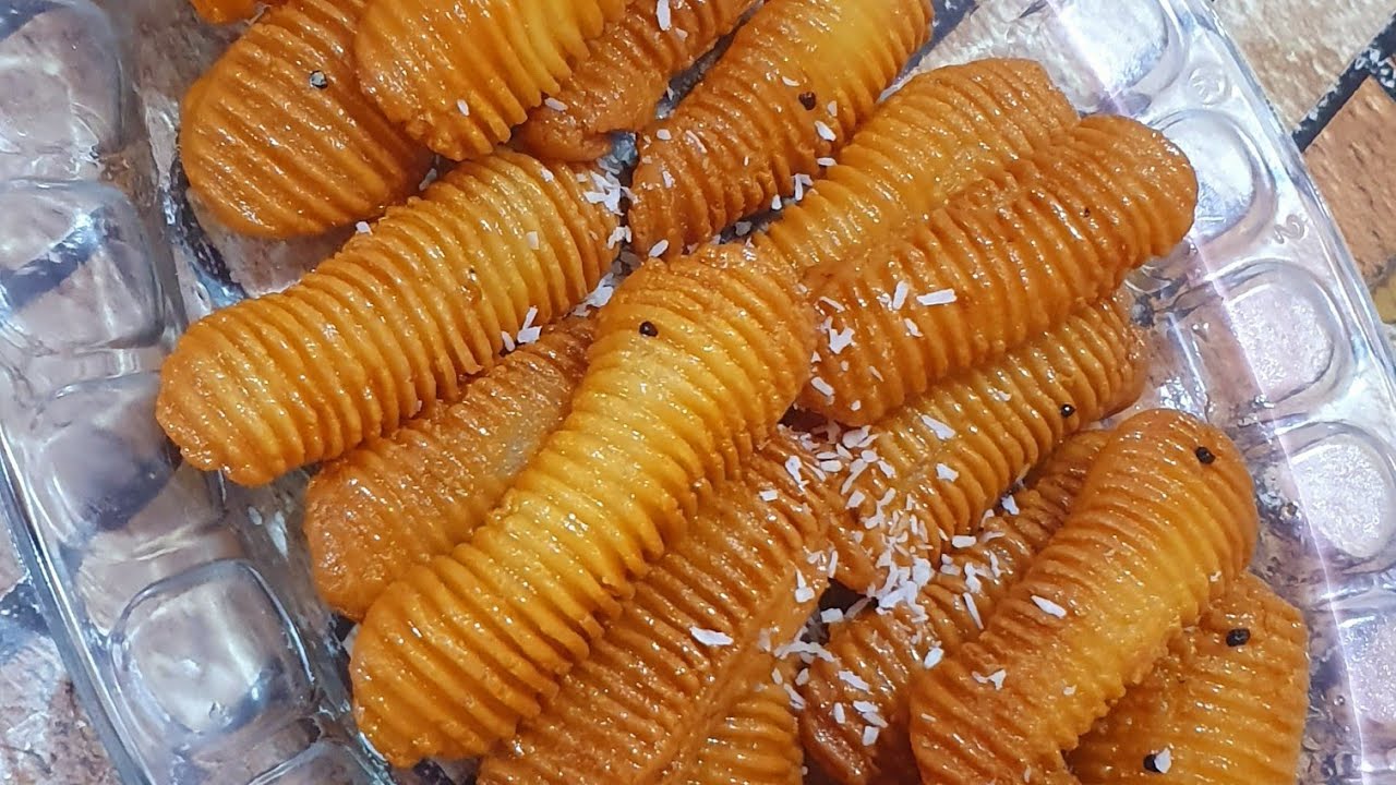 حلو المشط مقرمش  وطعم رووعه 😋