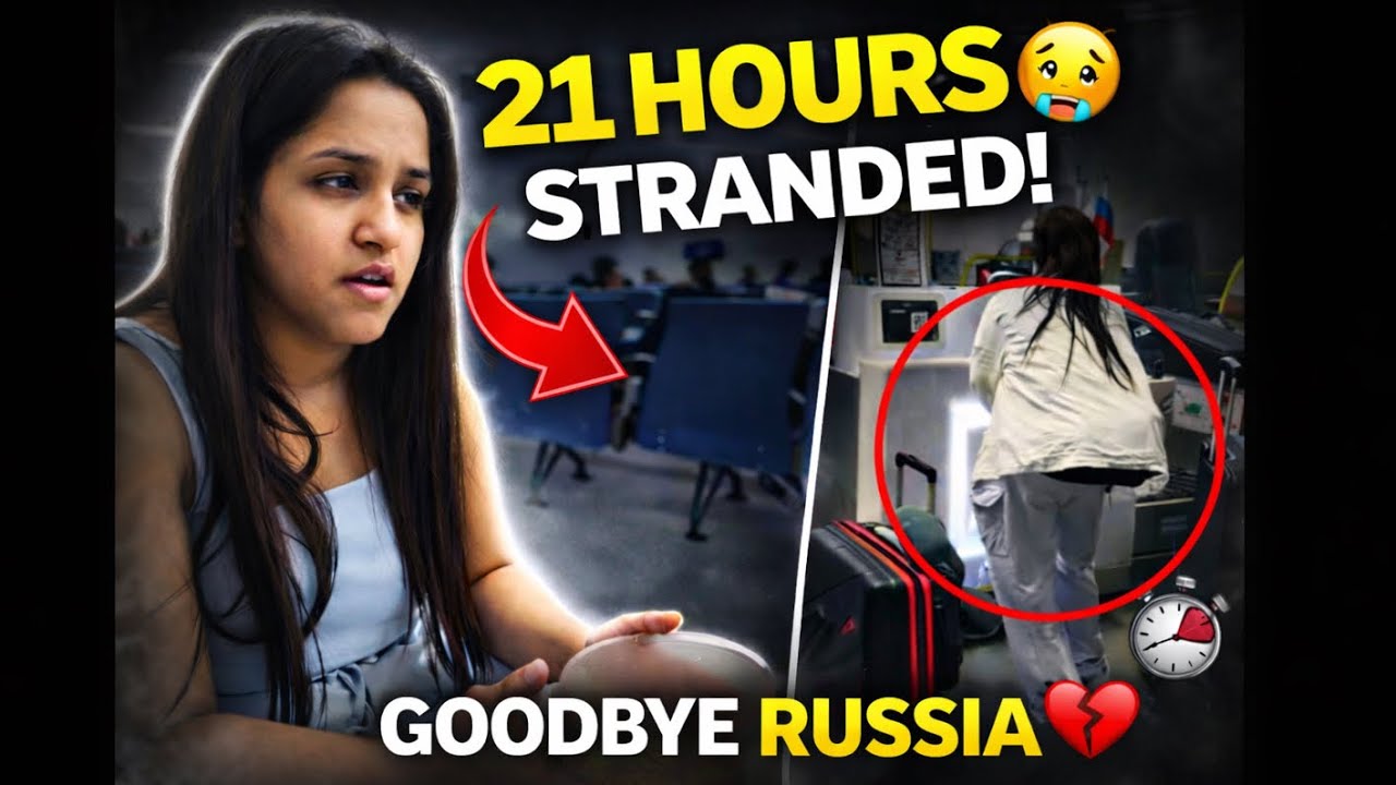 Samara to DUBAI | Goodbye Samara 💔 6 Years | 21 Hours at Dubai Airport #mbbsabroad #mbbsrussia 