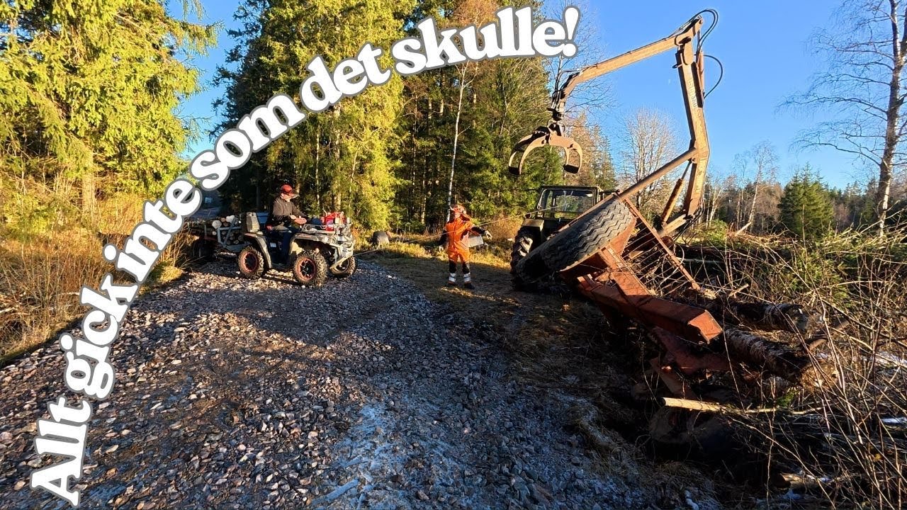 Peter och jag är i skogen!