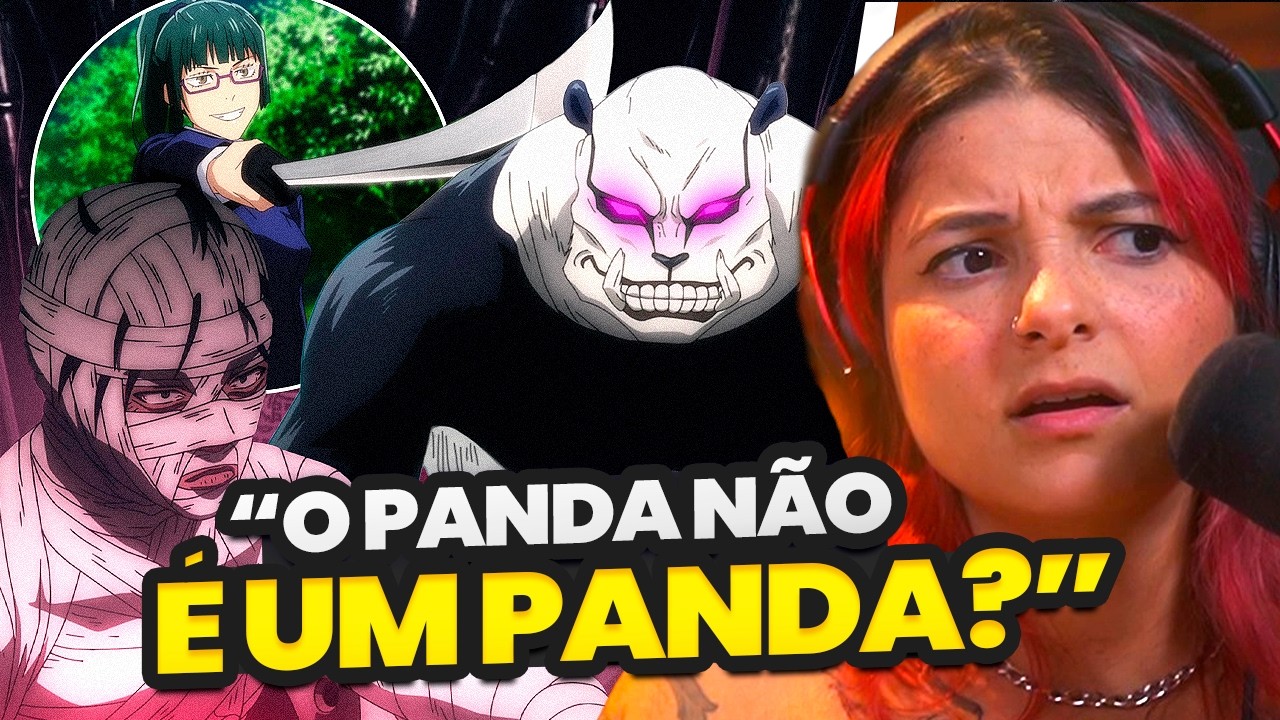 EM JUJUTSU KAISEN UM PANDA PODE SE TRANSFORMAR NUM MACACO?? KKKKKK