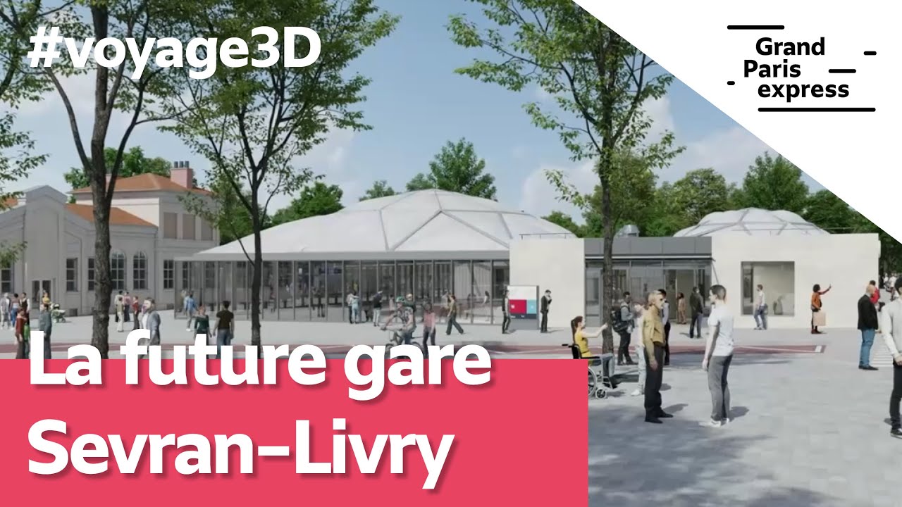 La future gare Sevran–Livry