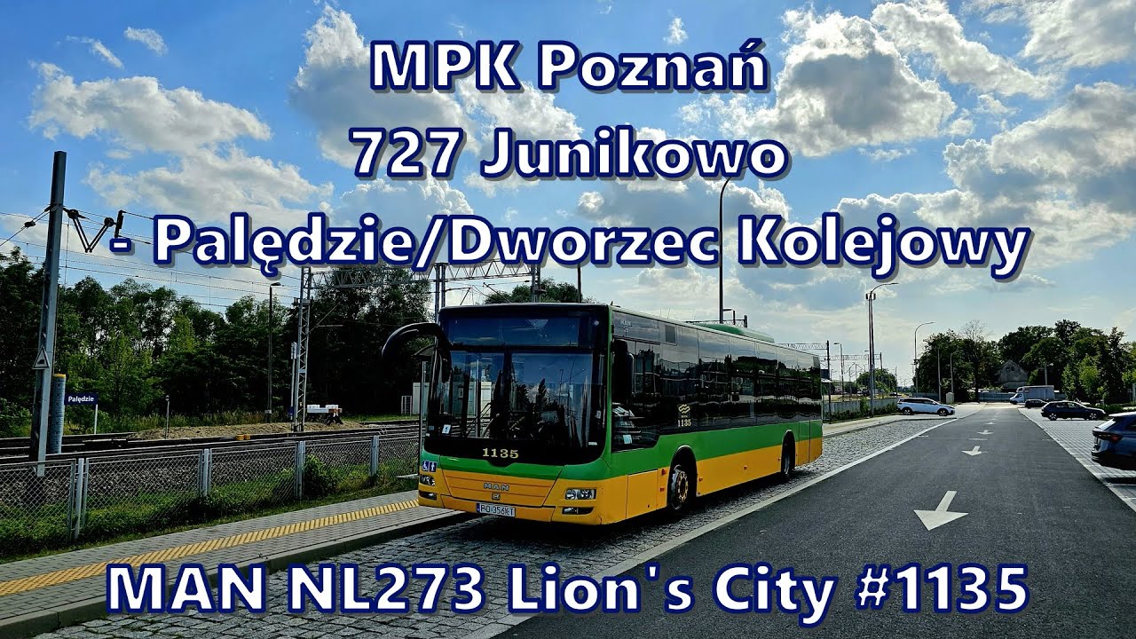 MPK Poznań - linia 727, MAN NL273 Lion's City #1135