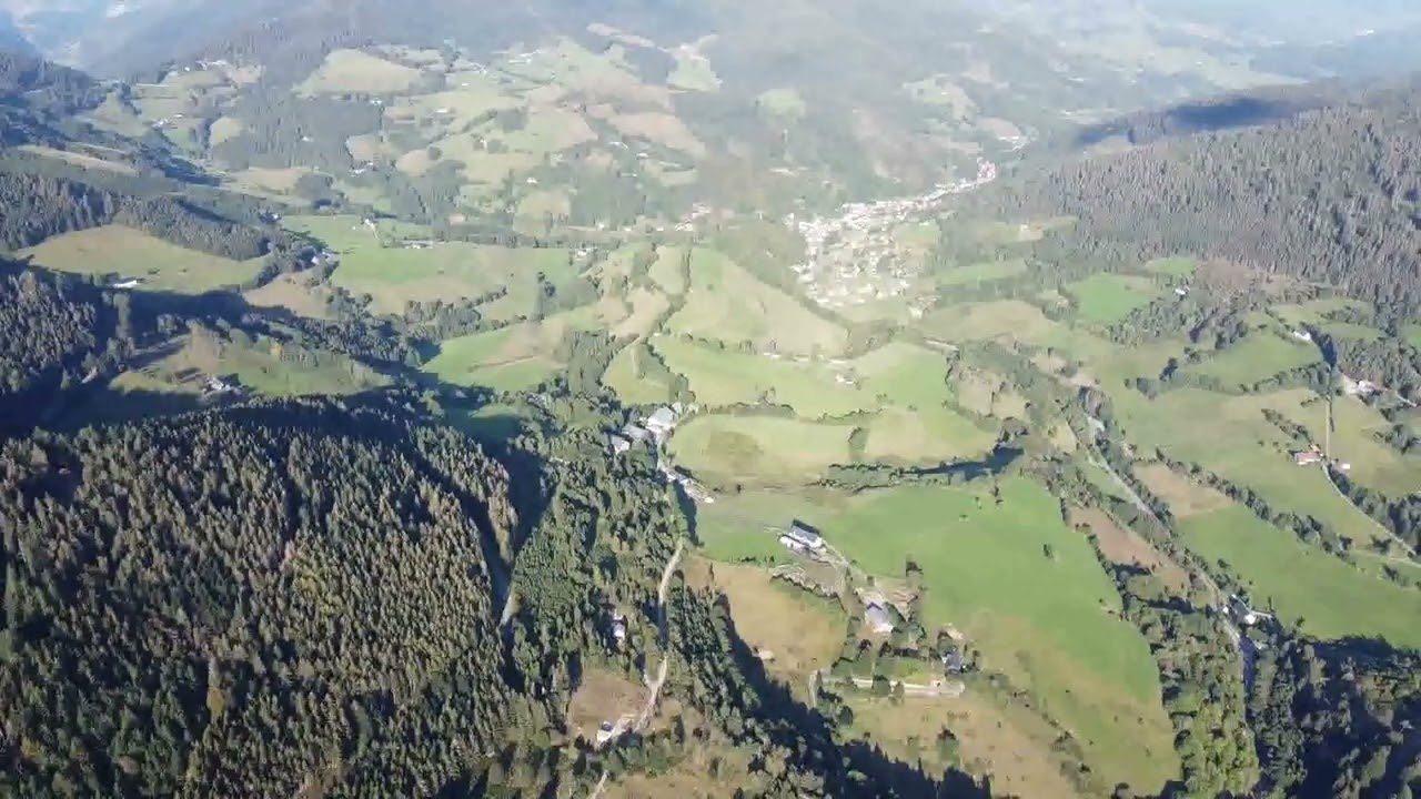 le 7 septembre 2020,le col du bonhomme vu du ciel