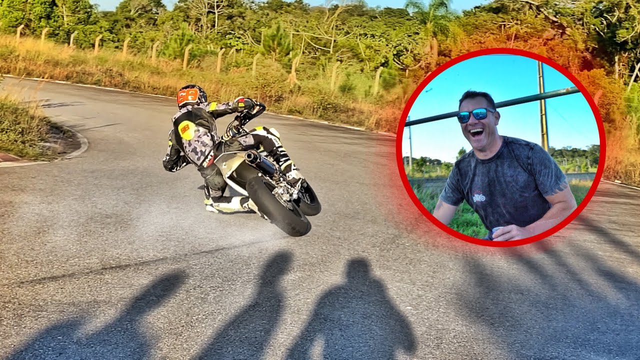 DESSA VEZ EU MITEI ! ELE PEDIU PARA SER IMPRESSIONADO E EU FIZ ISSO !! DESAFIO DO SLIDE NA CURVA