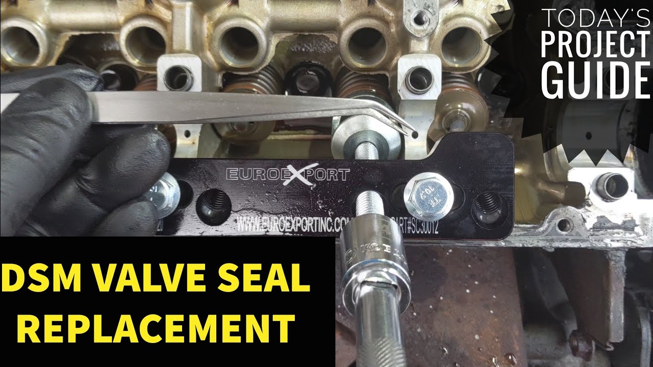 DSM VALVE SEAL REPLACEMENT/TIMING BELT (how-to)