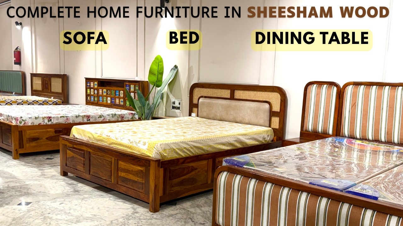 Long Lasting Sheesham Wood Sofa Sets, Storage Beds, Dining Tables, TV Units & many more from Factory