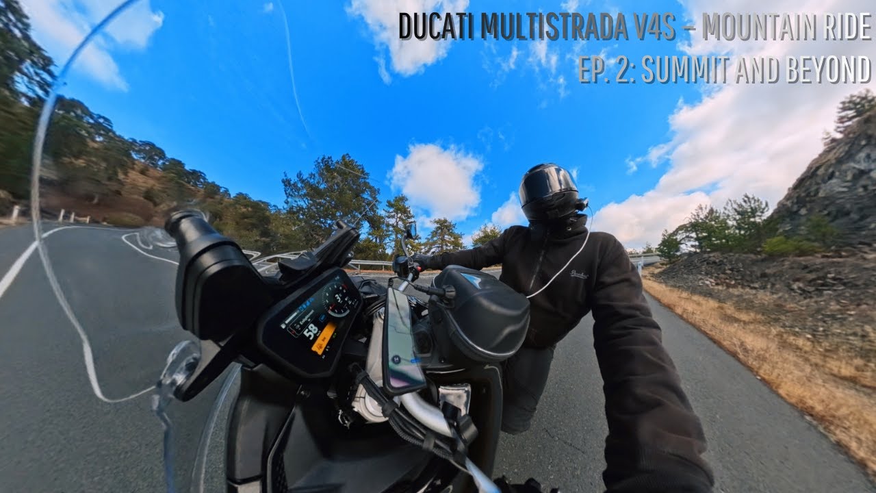 Ducati Multistrada V4S &ndash; Mountain Ride Ep. 2: Mountain Summit Ride