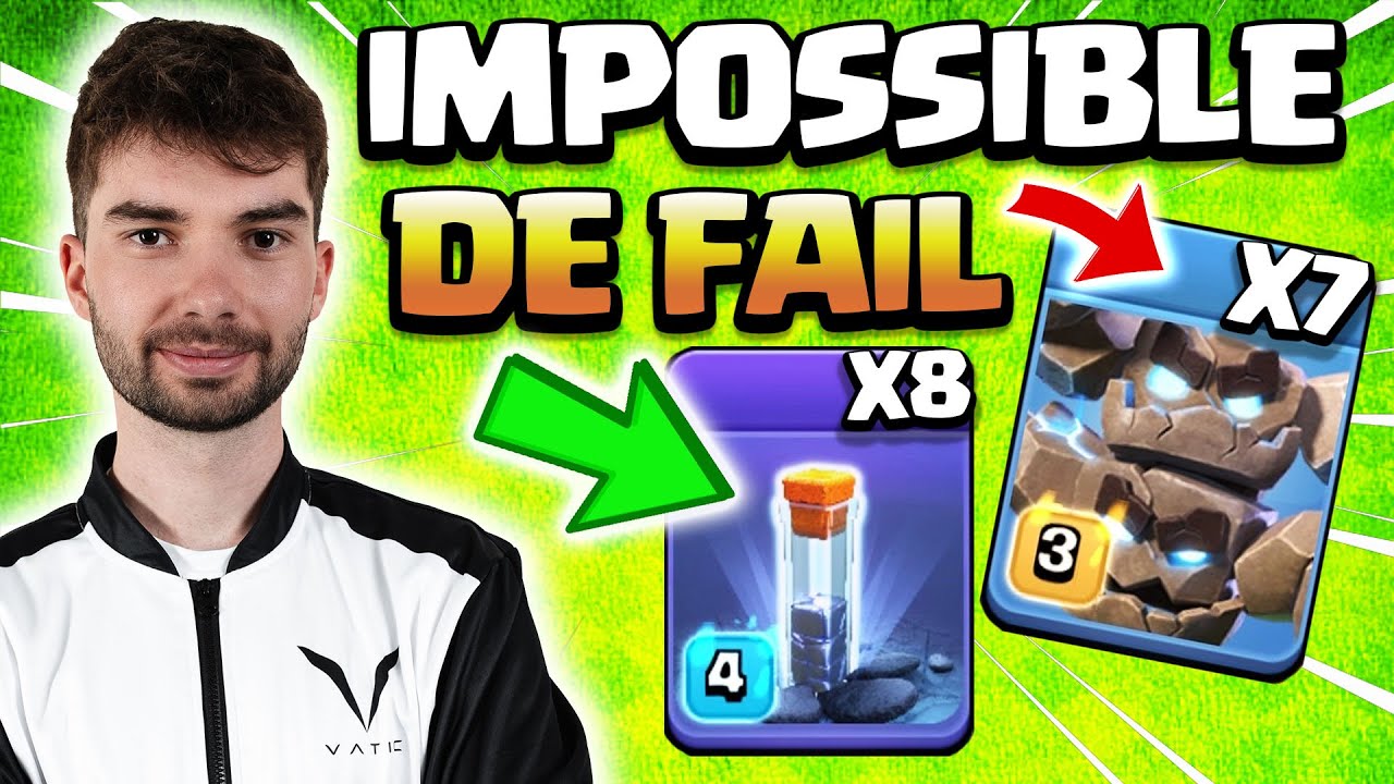 SPAM GOLEMS MÉTÉORIQUES = COMPO MONSTRUEUSE 😱🔥 | Clash of Clans