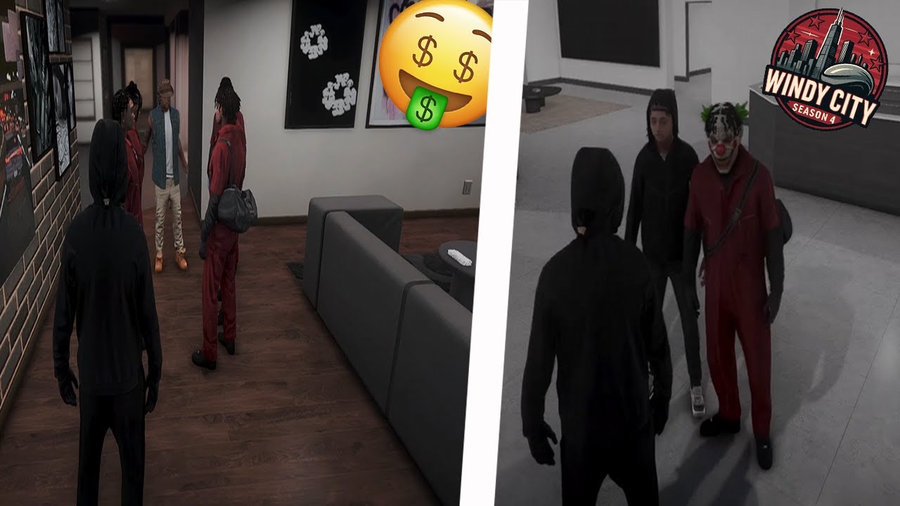 WE COMPLETED A HEIST *😲👿 | KD In Windy City RP EP.3 ...