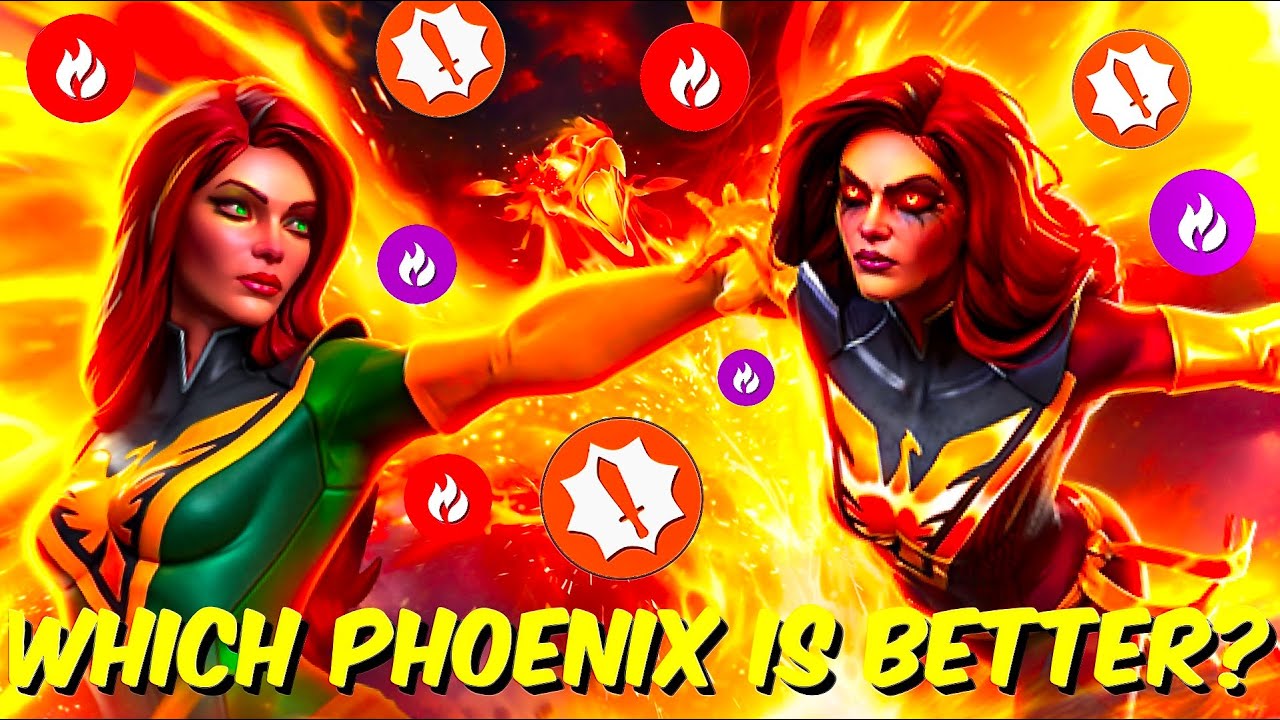 Phoenix And Dark Phoenix Damage Comparison - Which Flame Burns The Most?