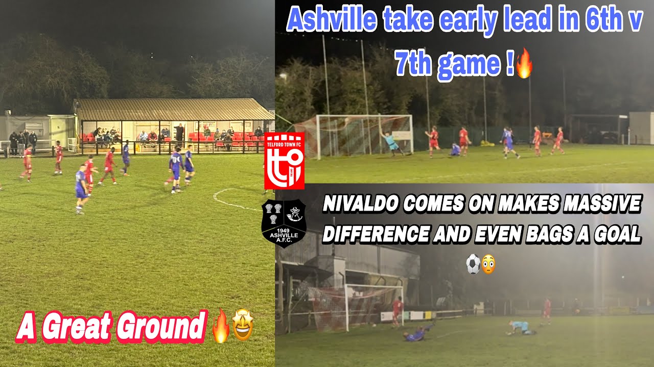 Telford 0-3 Ashville matchday vlog *The Villa win the battle to rise up table in Shropshire!*
