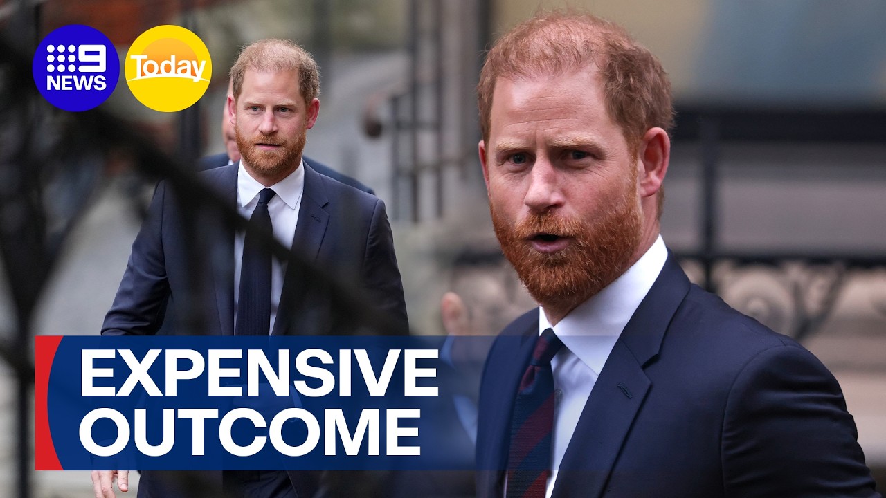 Prince Harry and others to pay up to $65 million | 9 News Australia