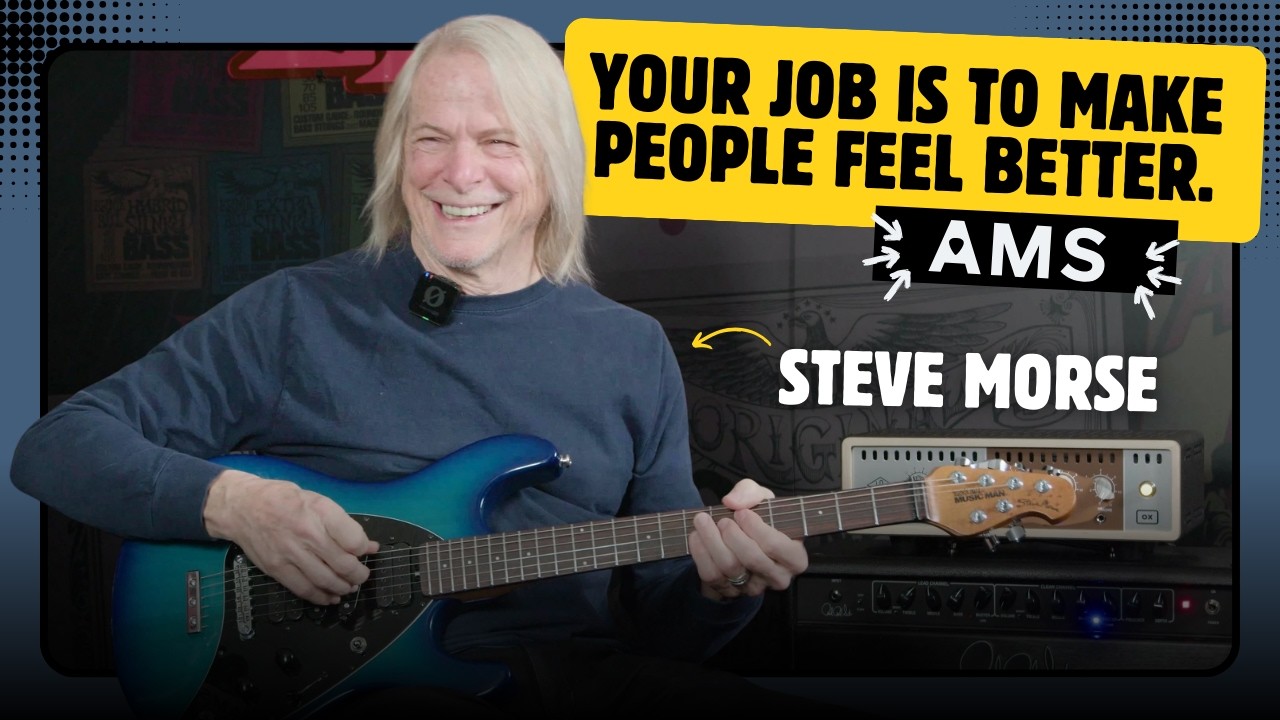 Steve Morse “Don’t Give Up While You’ve Still Got Breath” | AMS Interview