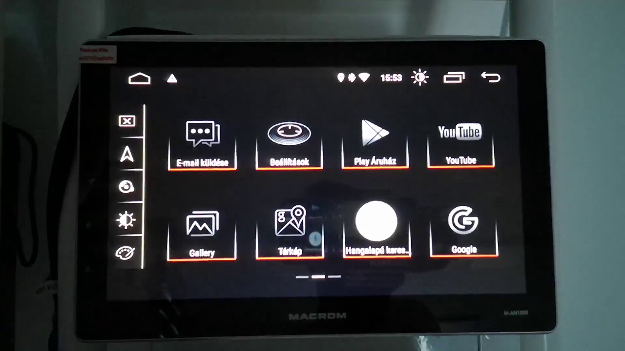 Macrom Android multiméda bemutató