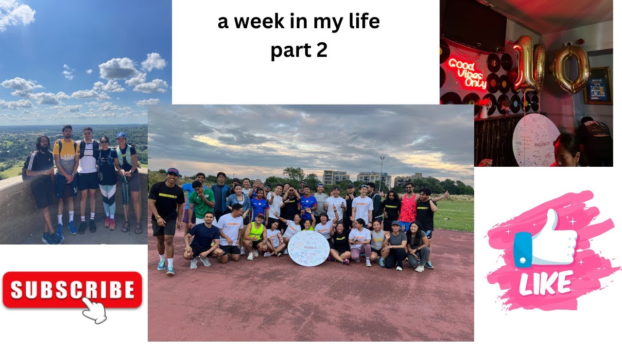 a productive week in my life