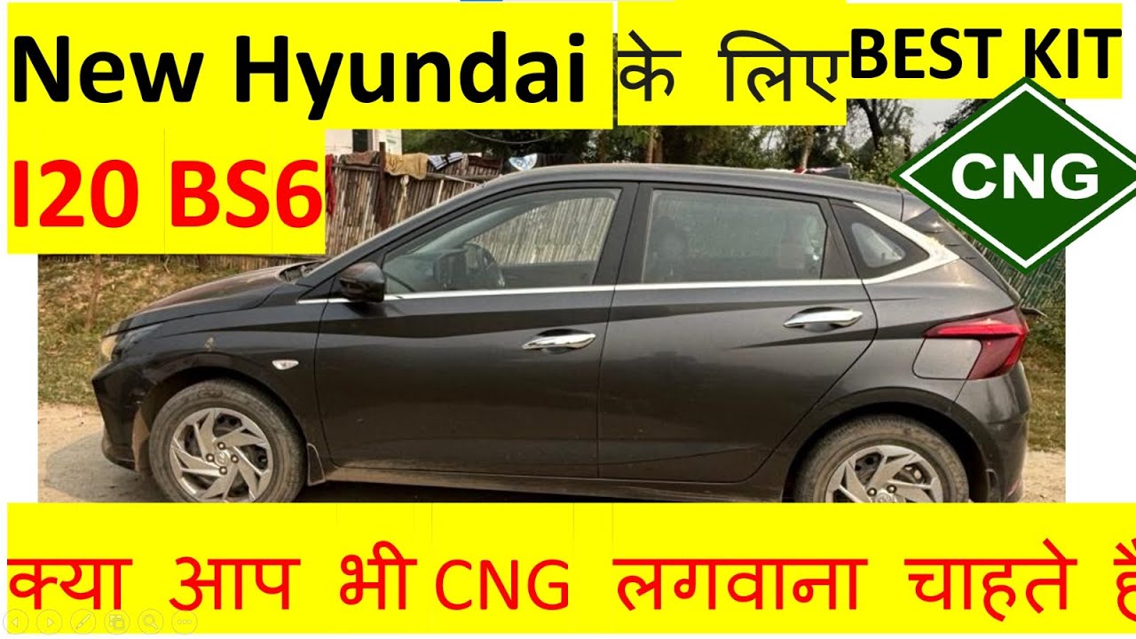 Hyundai i20 BS6 CNG kit installation & review || Best CNG @zubyustad  || Motozen || CNG kit price