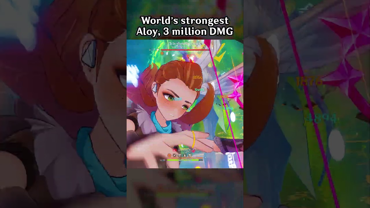 World's Strongest Aloy 3 Million DMG