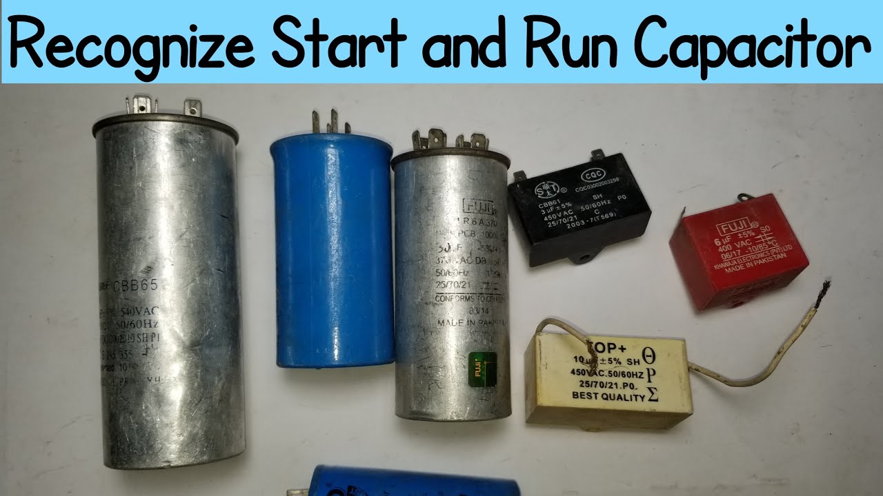 How to Recognise Running And Starting Capacitor | Identity Run and Start Capacitor | Fully4World