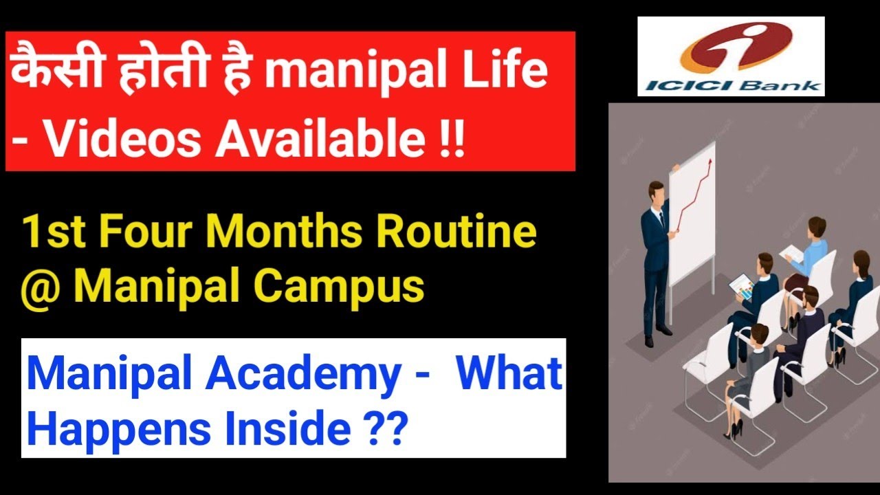 @Shital Kasat Birla Updated video of Routine @ Manipal Academy ICICI Bank PO Program|