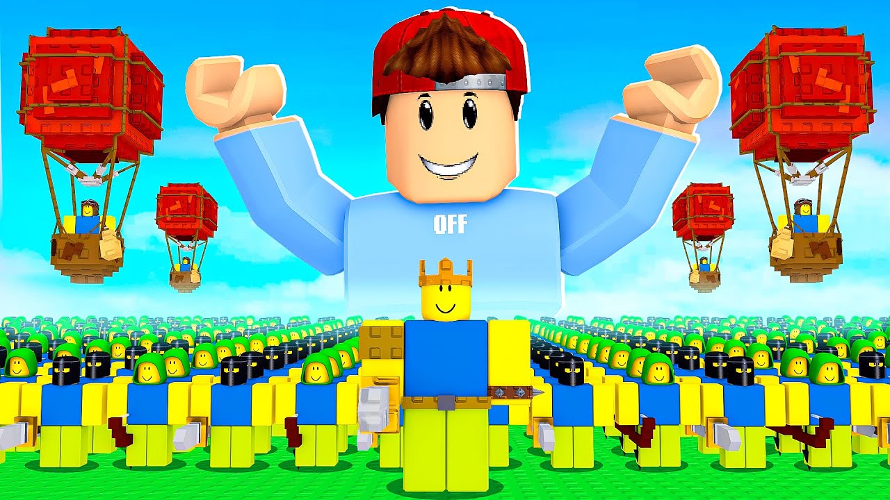 Meine ARMEE besiegt JEDEN SPIELER in Roblox!