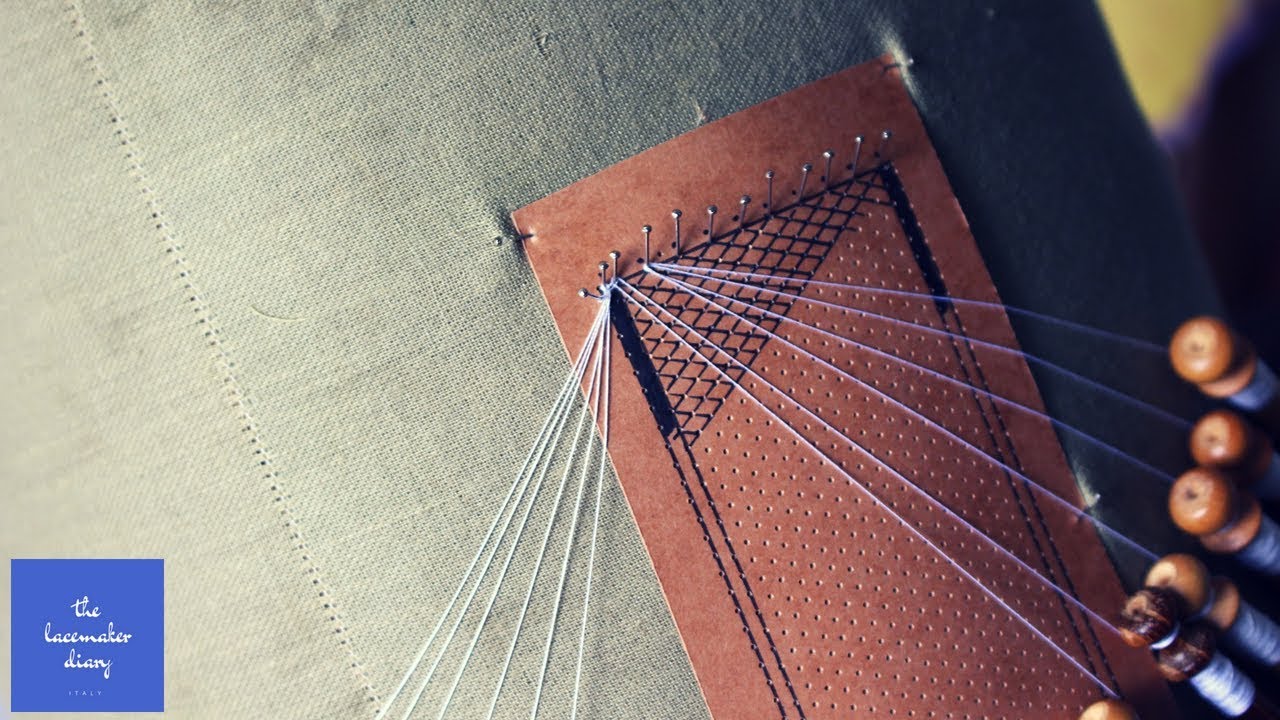 Come iniziare il Punto Tulle | Tombolo Tutorial