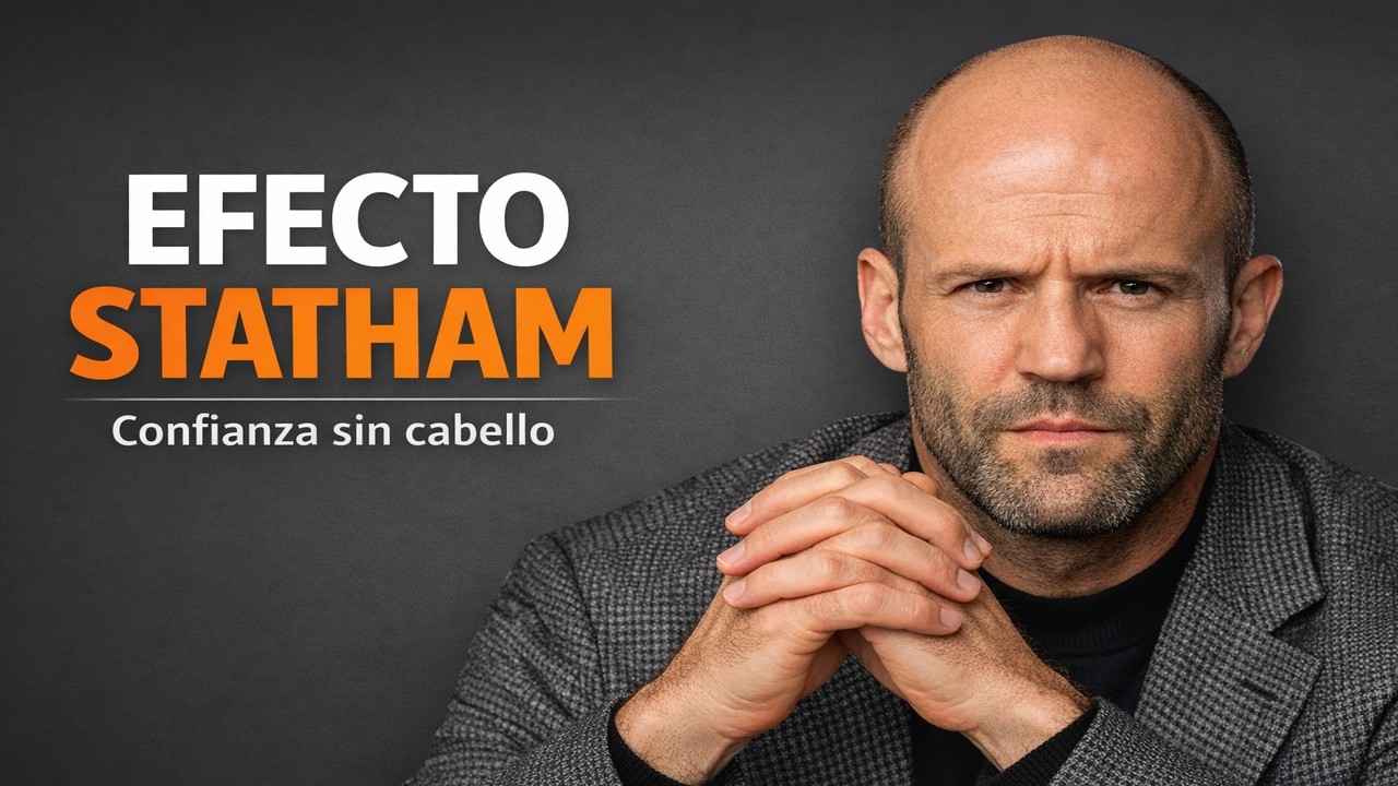 ¿Calvo y SIN CONFIANZA? 🚀 El Efecto Jason Statham para Triunfar