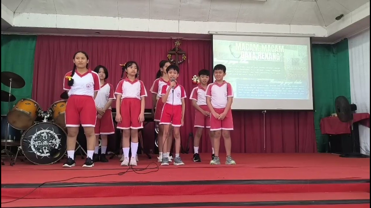 Persentasi cabor olahraga air, PJOK