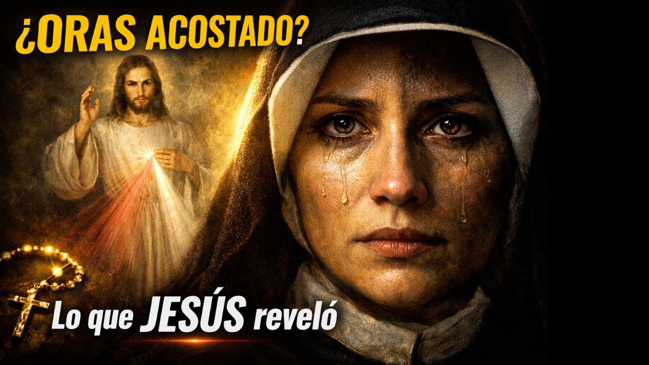 Lo que JESÚS le Reveló a Santa Faustina sobre ORAR ACOSTADO