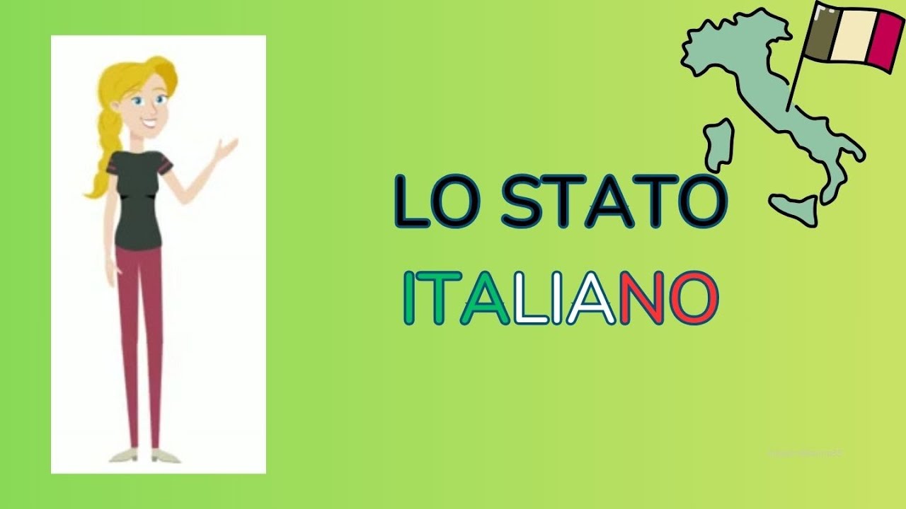LO STATO ITALIANO Spiegazione facile classe 5&deg; &ndash; Maestra Marina83