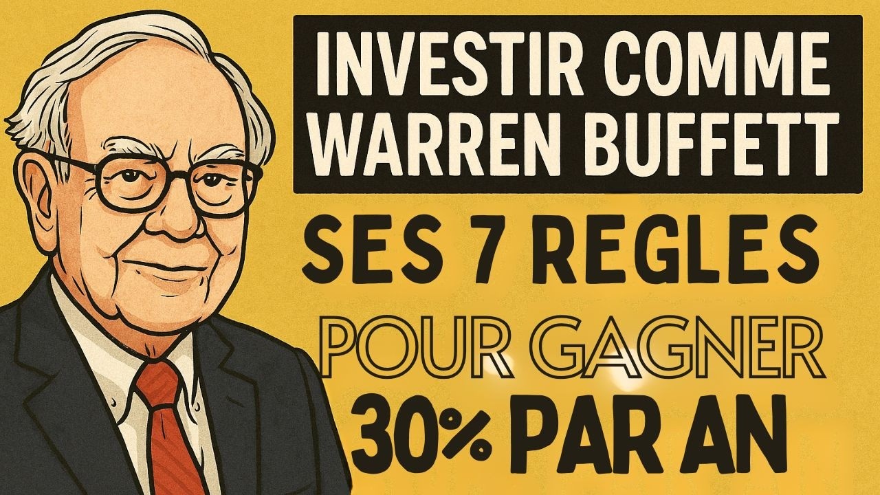 Investir Comme Warren Buffett : Ses 7 RÈGLES  pour GAGNER 30% PAR AN