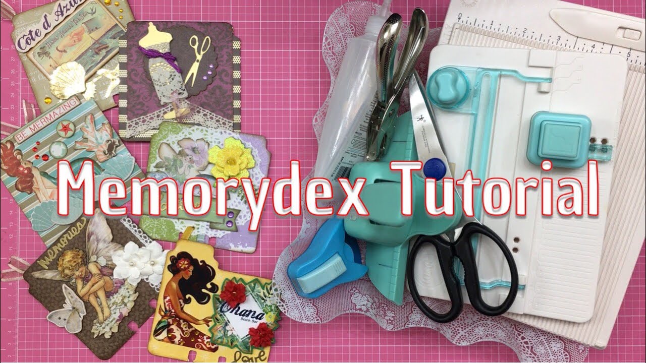 Tutorial:  Memorydex Cards (with or without punches or dies)