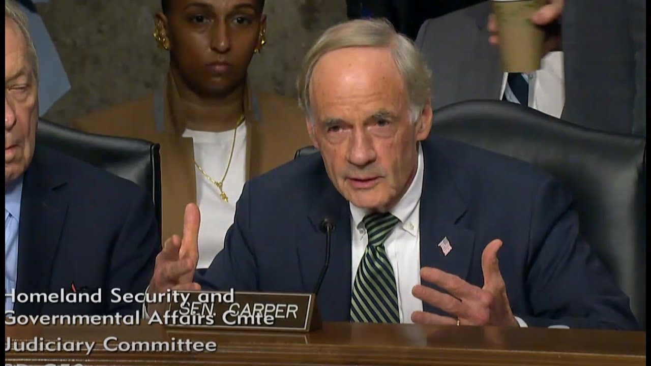 Carper Urges Secret Service, FBI to Learn from Mistakes After Fmr. Pres. Trump Assassination Attempt