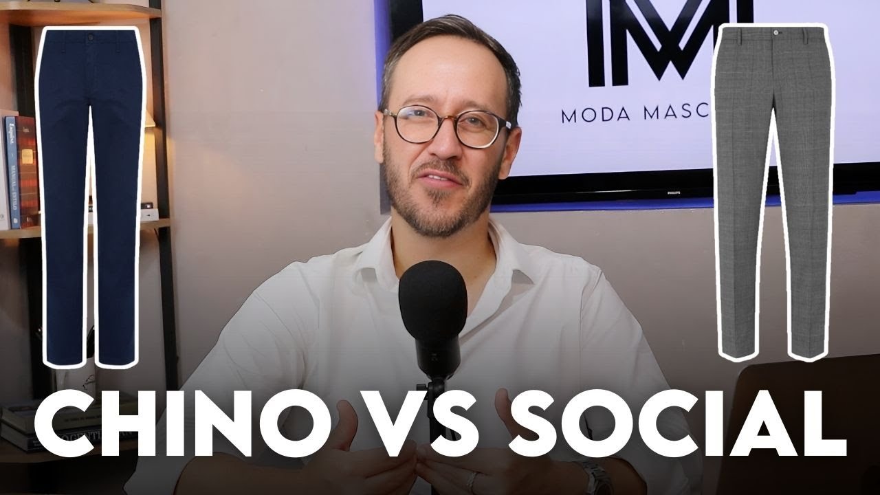 O que &eacute; uma CAL&Ccedil;A CHINO? Comparando com JEANS, SARJA e SOCIAL
