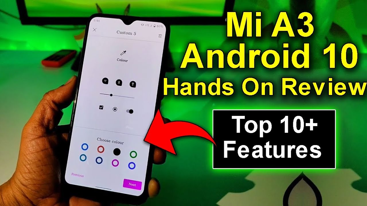 Mi A3 Android 10 Top 10+ New Hidden Features | Mi A3 Stable Android 10 Update