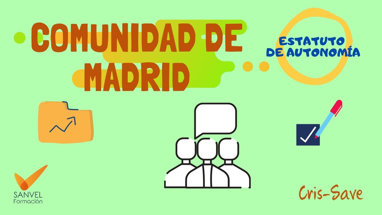 📙Estatuto de Autonomía de la Comunidad de Madrid - Artículo 14 y Clase Magistral