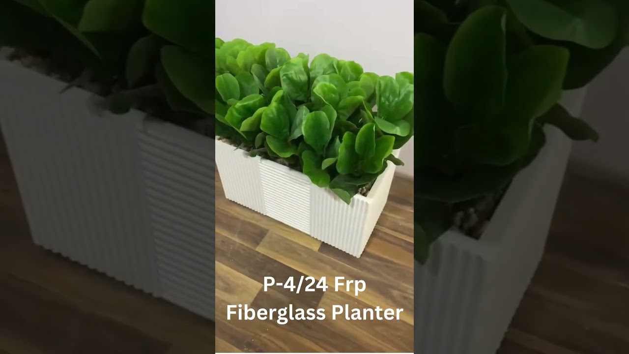 Frp Fiberglass Planter #frpplanters #interiordesigner #fiberglassplanter