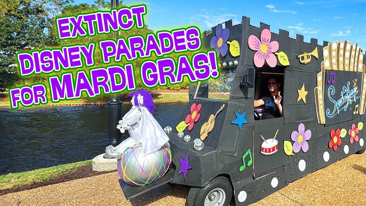 2024 Mardi Gras Parade at Port Orleans Celebrates Extinct Walt Disney World Parades