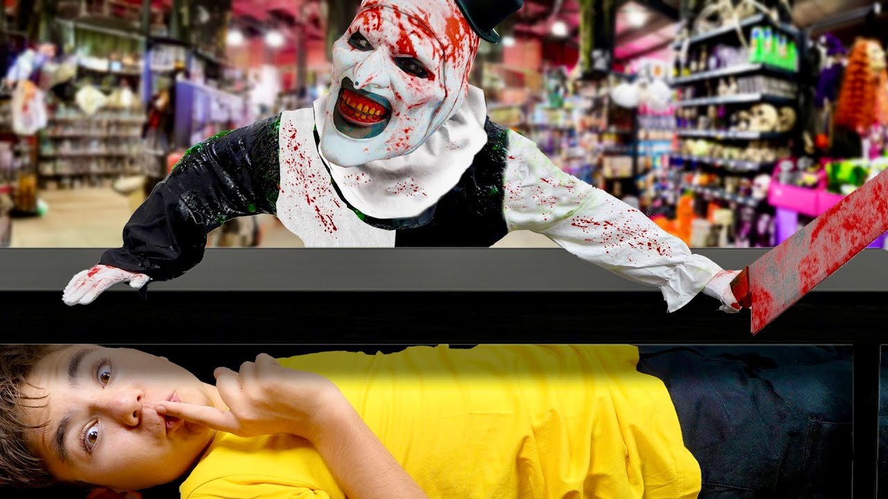 JE DOIS M'ÉCHAPPER DU PIRE MAGASIN D'HALLOWEEN !