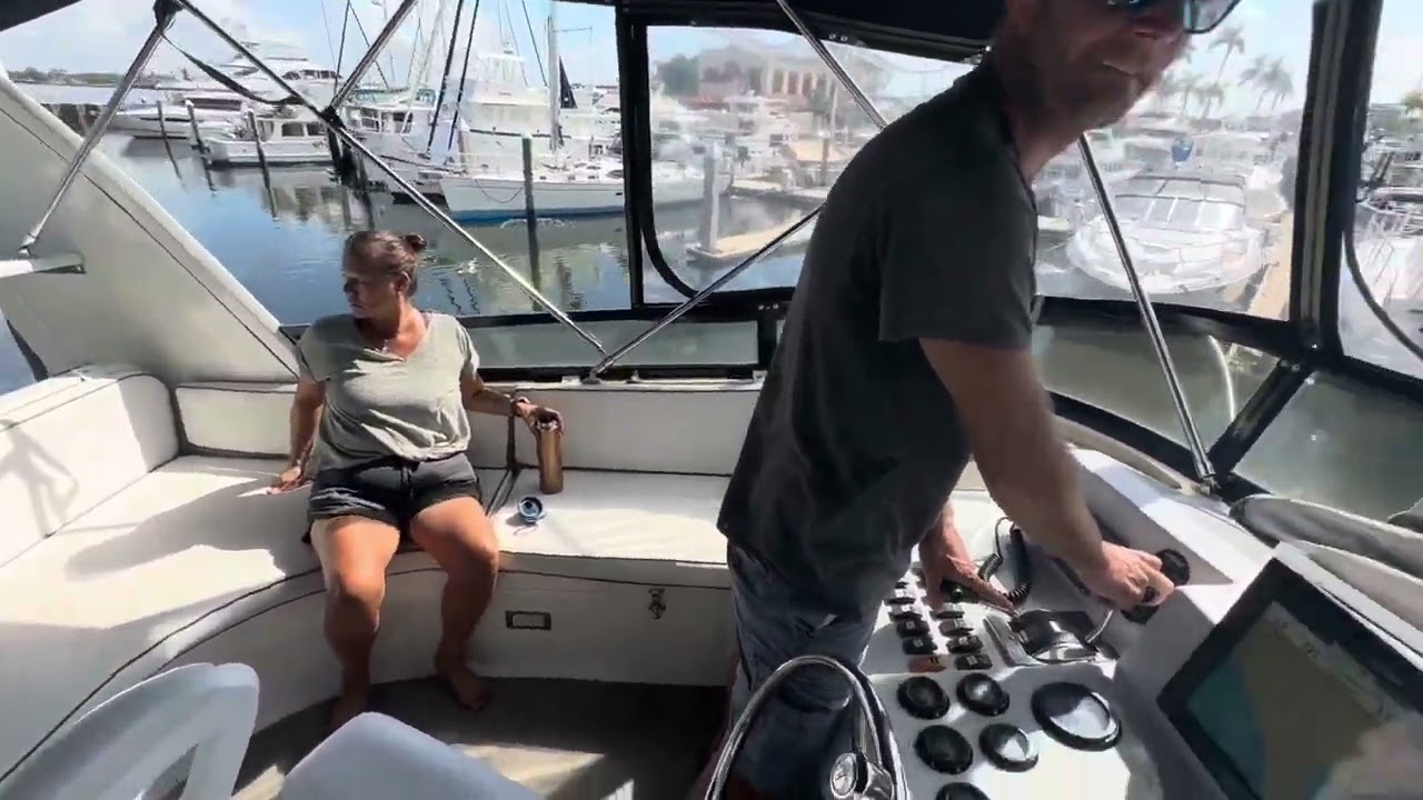 Great Loop training aboard a 46&rsquo; Transpacific (Walking the boat)